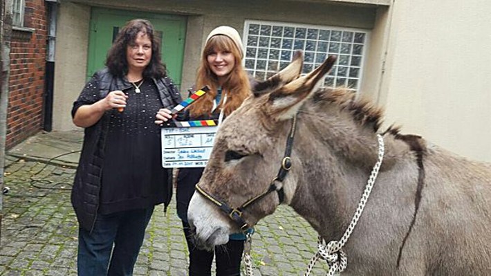 Sandor beim Filmdreh für Terra X Sandor beim Filmdreh für Terra X